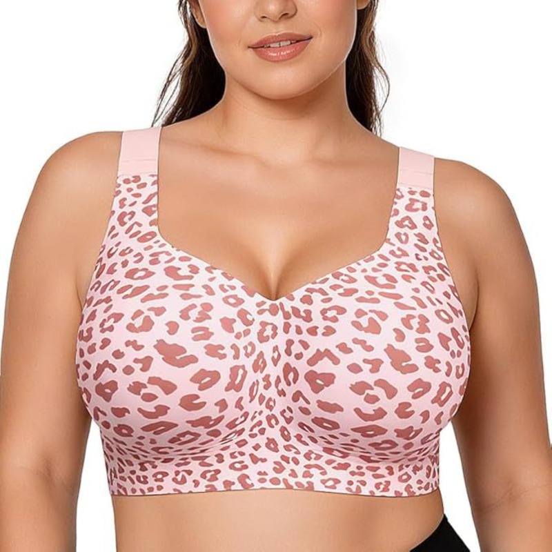 Minimizer Bra Women - Бюстгальтеры Leopard Jelly без косточек, пуш-ап,