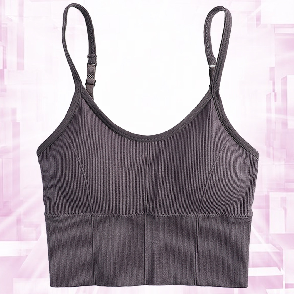 Беспроводной бесшовный бюстгал – обзор и цена Sports Bra Racerback